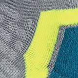  Tất Chạy Bộ 1000 Mile Activ QTR Repreve - Silver/Fluo /Teal 