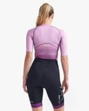  Bộ Quần Áo Ba Môn Phối Hợp Nữ 2XU Light Speed Sleeved Trisuit - Wood Violet/Pastel Pink 