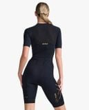  Bộ Quần Áo Ba Môn Phối Hợp Nữ 2XU Light Speed Sleeved Trisuit - Black/Gold 