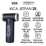  Máy Thổi Khí Nén KiCA Jet Fan 2S - Black 