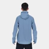  Áo Chạy Địa Hình Chống Nước Nam INOV8 Stormshell FZ V2 - Blue Grey 