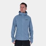  Áo Chạy Địa Hình Chống Nước Nam INOV8 Stormshell FZ V2 - Blue Grey 