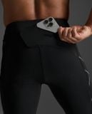  Quần Bó Cơ Nam 2XU Light Speed Compression Shorts Mens - BLK/BRF 