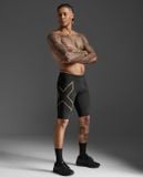  Quần Bó Cơ Nam 2XU Light Speed Compression Shorts Mens - BLK/GRF 