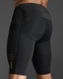  Quần Bó Cơ Nam 2XU Light Speed Compression Shorts Mens - BLK/GRF 