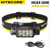  Đèn Đội Đầu Chạy Địa Hình Nitecore HC65 UHE 2000 lumen - Black 
