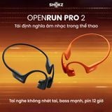  Tai Nghe Thể Thao Truyền Âm Qua Xương Shokz OpenRun Pro 2 