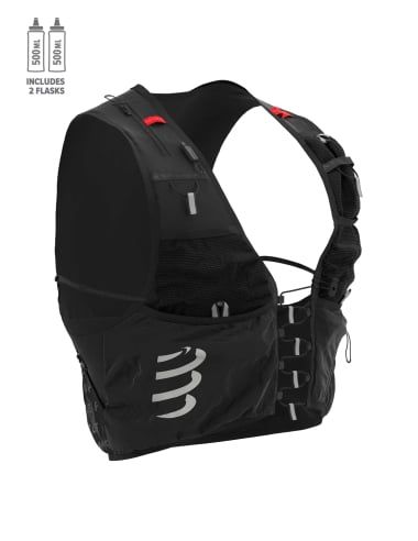 Vest Chạy Địa Hình Compressport UltRun S Pack Evo 15 - Black