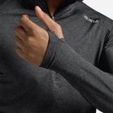  Áo Dài Tay Nam 2XU Aero 1/2 Zip - Black/Grey 