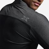 Áo Dài Tay Nam 2XU Aero 1/2 Zip - Black/Grey 