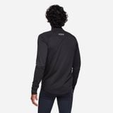  Áo Tay Dài Bó Cơ Nam Hoka Basezip Long - Black 