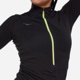  Áo Tay Dài Bó Cơ Nữ Hoka Basezip Long - Black 