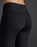  Quần Bó Cơ Nữ 2XU Light Speed Mid-Rise Compression Tights - BLK/BRF 
