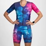  Bộ Quần Áo Ba Môn Zoot Women's Ltd Tri Aero Fz Racesuit - Crystal 