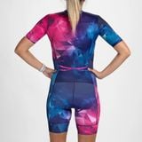  Bộ Quần Áo Ba Môn Zoot Women's Ltd Tri Aero Fz Racesuit - Crystal 