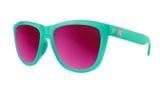  Kính Chạy Bộ Knockaround Premiums Sport - Aquamarine/Fuchsia 