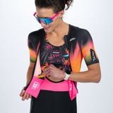  Bộ Quần Áo Ba Môn Zoot Women's Ultra Tri P1 Exos Racesuit - Tropical Magic 