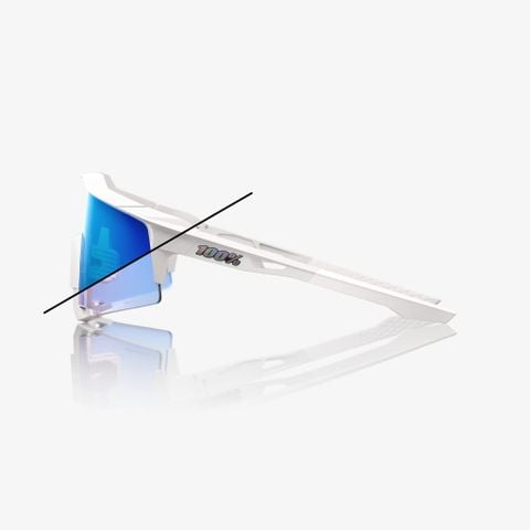 Kính 100% Speedcraft Tròng Đổi Màu - Bastille - Blue Mirror Photochromic