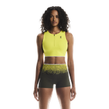  Áo Chạy Bộ Nữ On Running Women's Race Crop - Lime 