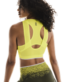  Áo Chạy Bộ Nữ On Running Women's Race Crop - Lime 