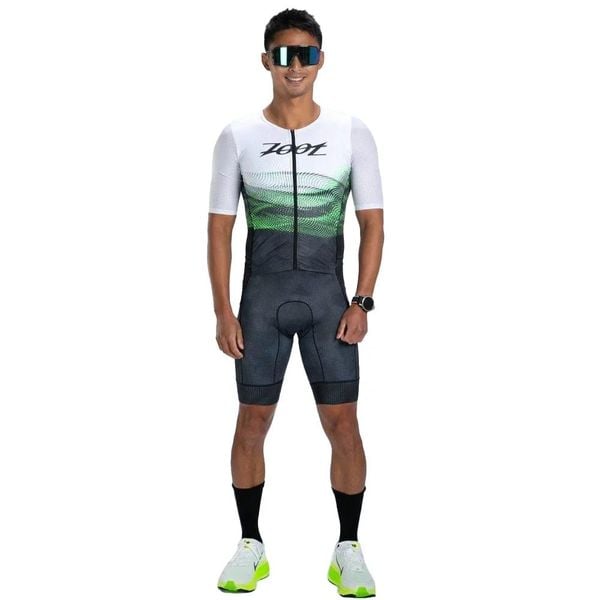 Bộ Quần Áo Ba Môn Nam Zoot Men's Ltd Tri Aero Fz Racesuit - Cadence