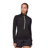  Áo Tay Dài Bó Cơ Nữ Hoka Basezip Long - Black 