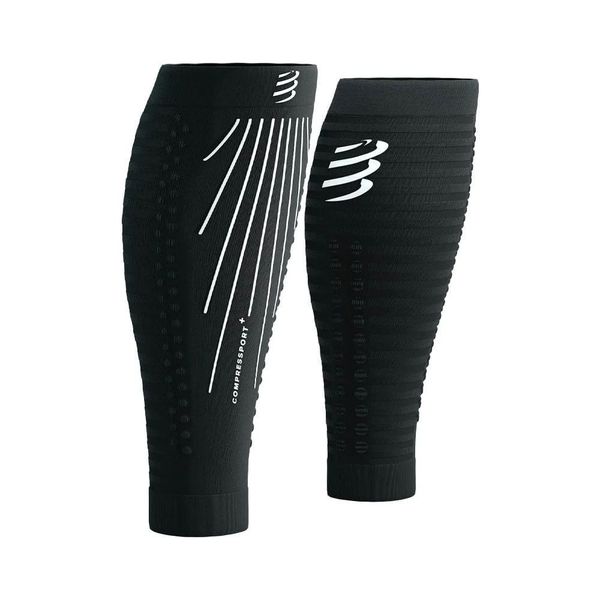 Bó Bắp Chân Compressport R2 Aero - Black/White