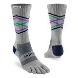  Tất Xỏ Ngón Chạy Địa Hình Injinji Trail Midweight Crew - Graphite 