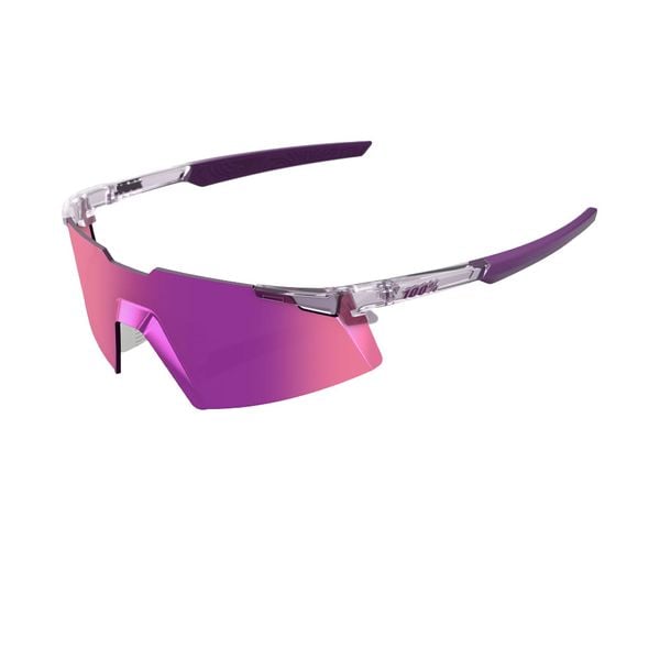Kính 100% A2 - Tokyo Run Translucent Mauve Purple Mirror Lens