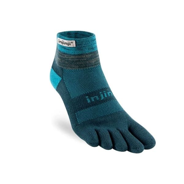 Tất Xỏ Ngón Chạy Địa Hình Injinji Trail Midweight Mini-Crew - Midnight