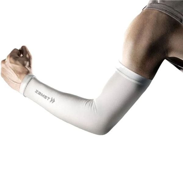 Bó bắp tay bó cơ Zamst Arm Sleeve - White