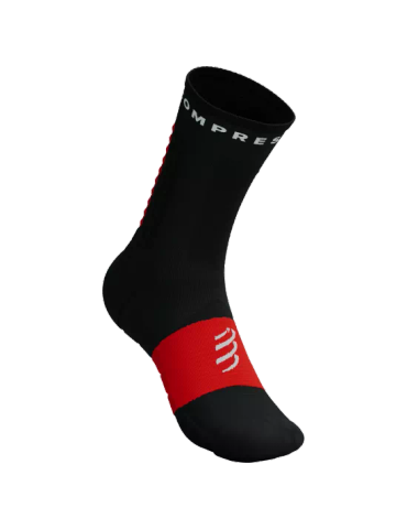 Tất Chạy Trail Compressport Ultra Trail Socks V2.0 - BLACK/RED