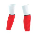  Băng bảo vệ ống tay thể thao Compressport ArmForce Ultralight-White/Fluo Red 