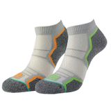  Tất chạy bộ 1000 Mile Run Anklet Repreve Single Layer - Twin Pack (2 đôi) - Black 