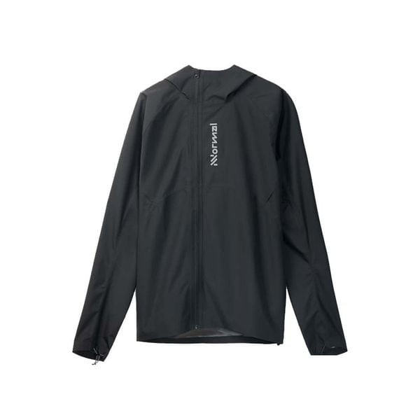 Áo Khoác Chống Nước Nam NNormal Trail Rain Jacket Black Men - Black