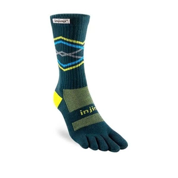 Tất Xỏ Ngón Chạy Địa Hình Injinji Trail Midweight Crew - Eclipse