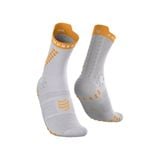  Tất Chạy Trail Compresspot Pro Racing Socks v4.0 Trail - GRAY VIOLET/APRICOT 
