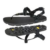  Dép Unisex Luna Sandals Mono Winged - Black 