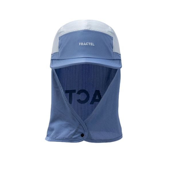 Mũ Chạy Bộ Trùm Gáy Fractel Legionnaire - Blue Driftline