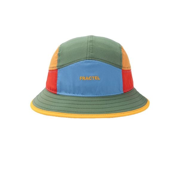 Mũ Chạy Bộ Rộng Vành Fractel Bucket Hat - Green Orbit