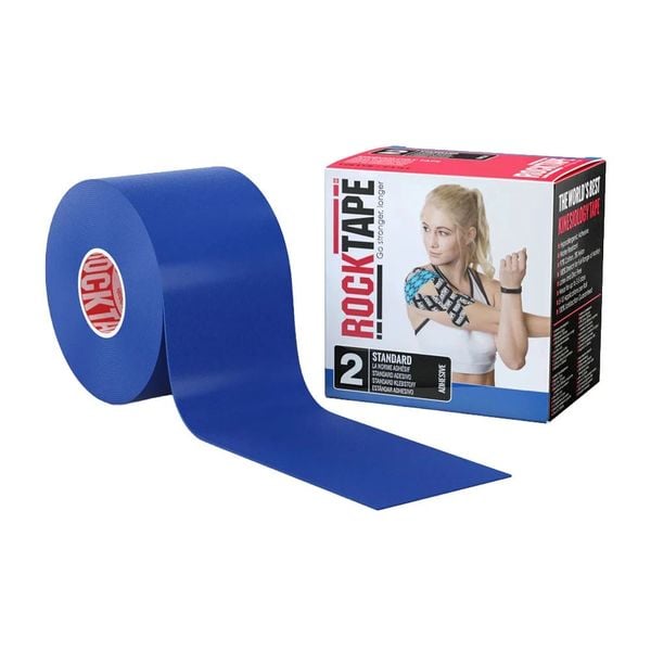 Băng Dán Cơ Thể Thao ROCKTAPE STD Tape 5cm x 5m - Blue