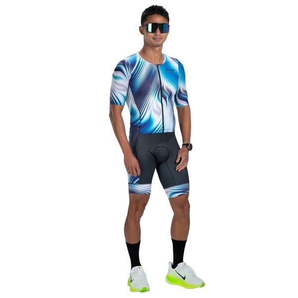 Bộ Quần Áo Ba Môn Nam Zoot Men's Ltd Tri Aero Fz Racesuit - Surge
