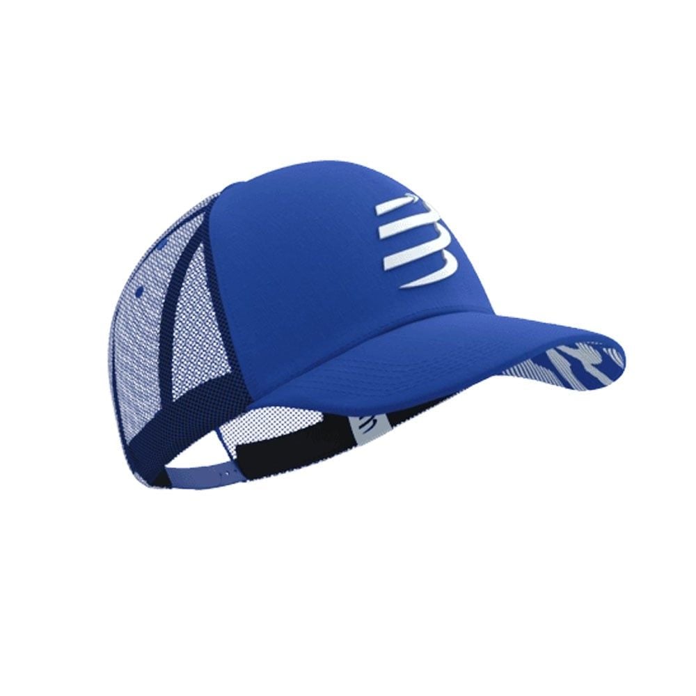  Mũ Thể Thao Compressport Trucker Cap - Dazz Blue/White 
