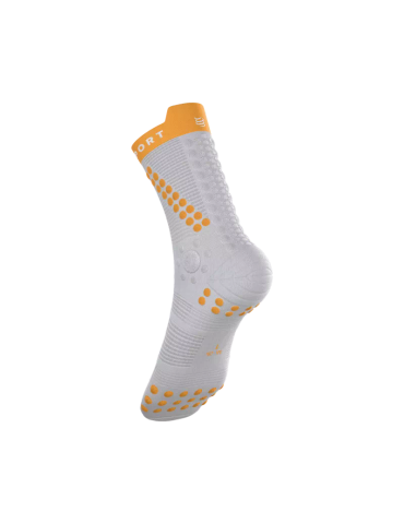 Tất Chạy Trail Compresspot Pro Racing Socks v4.0 Trail - GRAY VIOLET/APRICOT