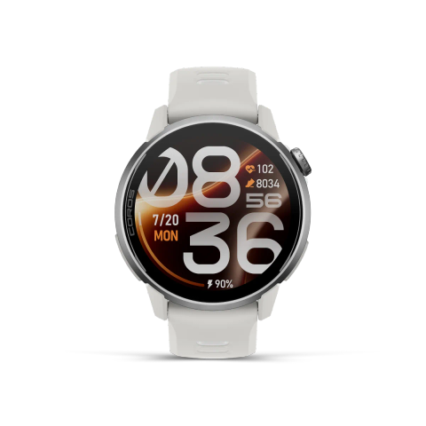 Đồng hồ chạy bộ, thể thao GPS Coros Pace 4 Pro - Silicone - White