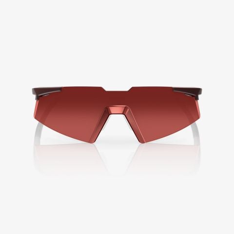 Kính 100% A2 - Run Soft Tact Chocolate - Brown/Red Gradient Lens