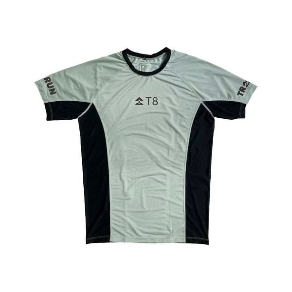Áo Chạy Bộ Nam T8 Men's Iced Tee - Silver Blue