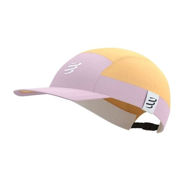 Mũ Thể Thao Compressport 5 Panel Light Cap-Buff Orange/Roseate