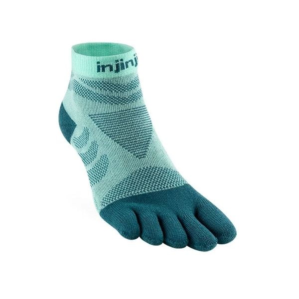 Tất Xỏ Ngón Chạy Đường Dài Injinji Women Ultra Run Mini-Crew - Glacier