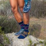  Tất Xỏ Ngón Chạy Địa Hình Injinji Trail Midweight Crew - Denim 
